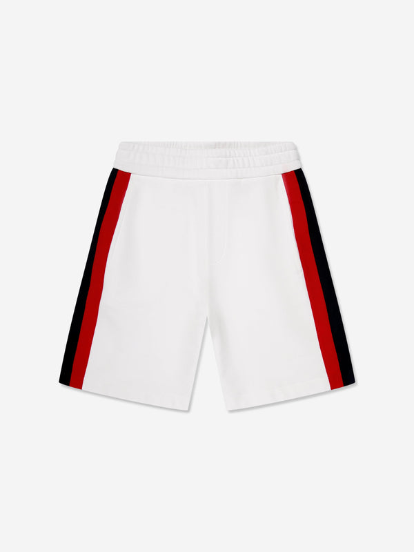 Moncler Enfant Boys Bermuda Shorts in White