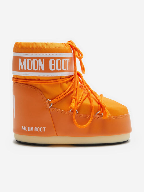 Moon Boot Girls Icon Low Boots in Orange