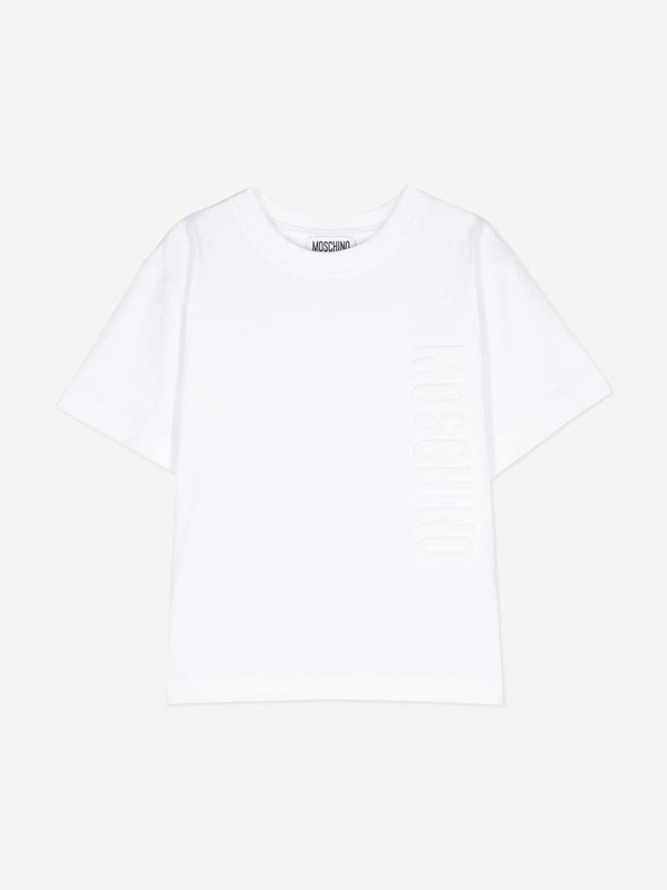 Moschino Kids Logo T-Shirt in White