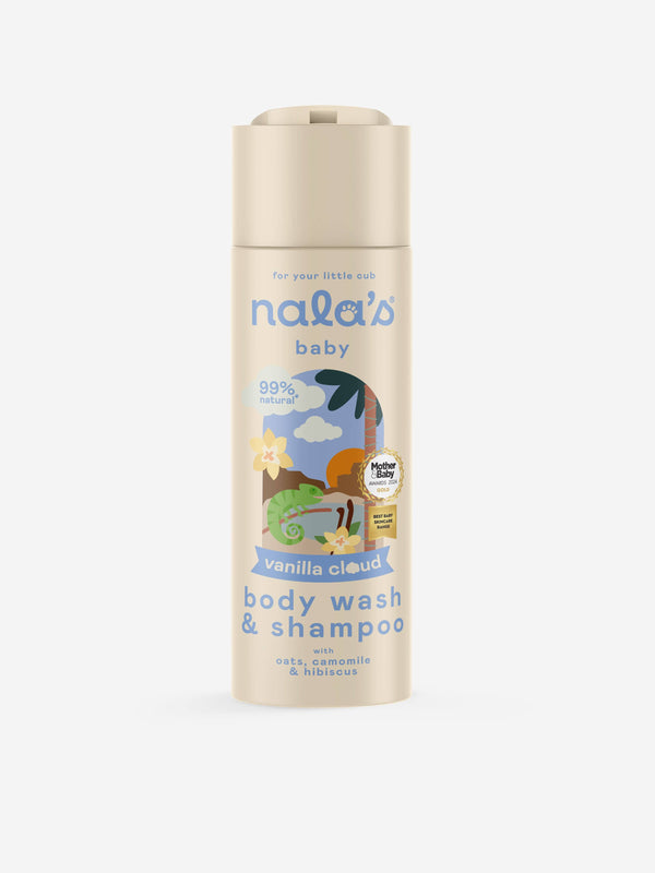 Nala's Baby Body Wash & Shampoo Vanilla Cloud 200ml