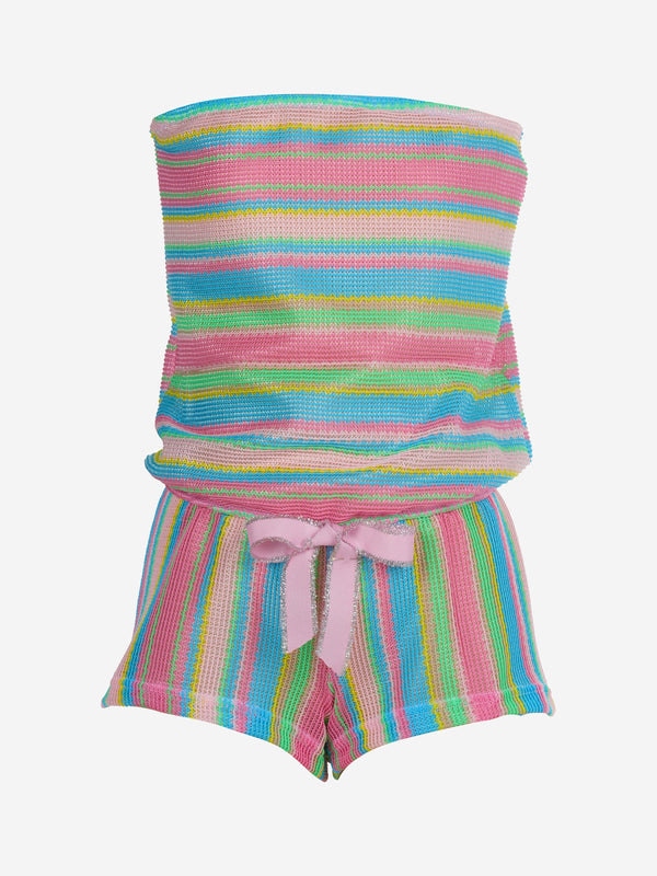 Girls Jeannie Playsuit in Multicolour