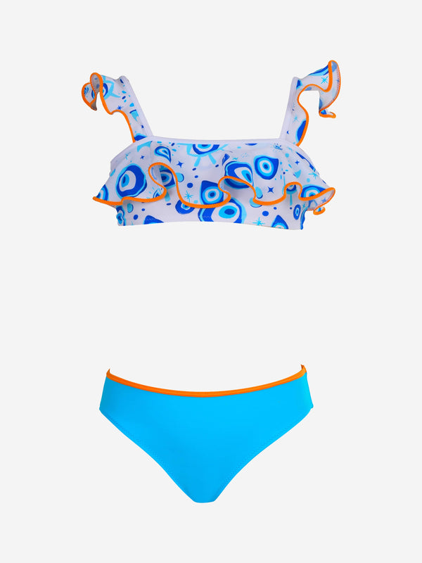 Girls Arbor Bikini in Blue