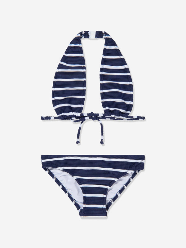 Nessi Byrd Girls Melo Bikini in Navy