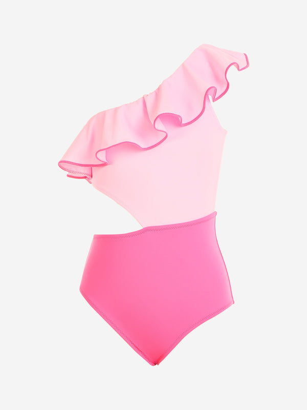 Girls Charlotte Swimsuit in Pink