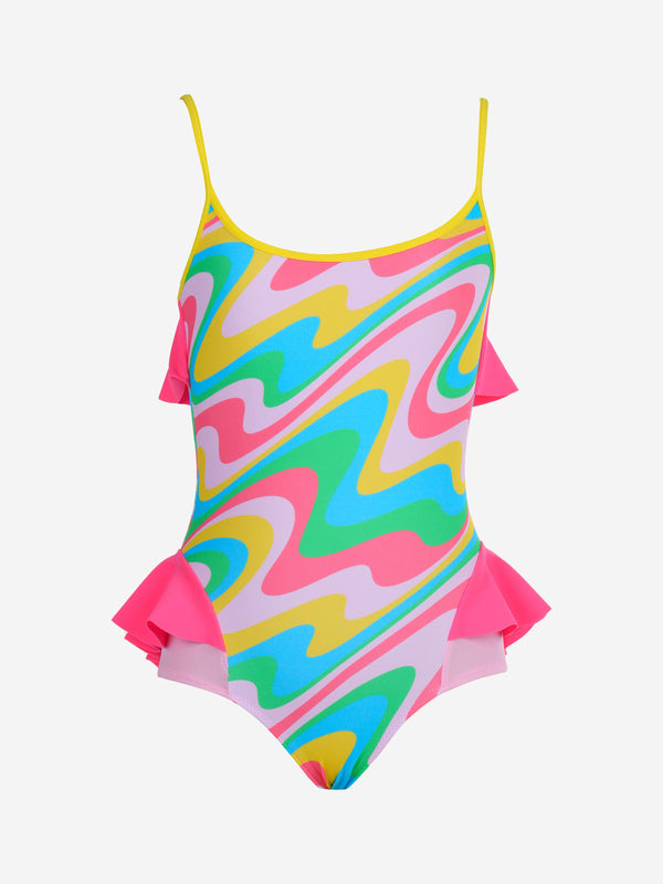 Girls Elanor Swimsuit in Multicolour