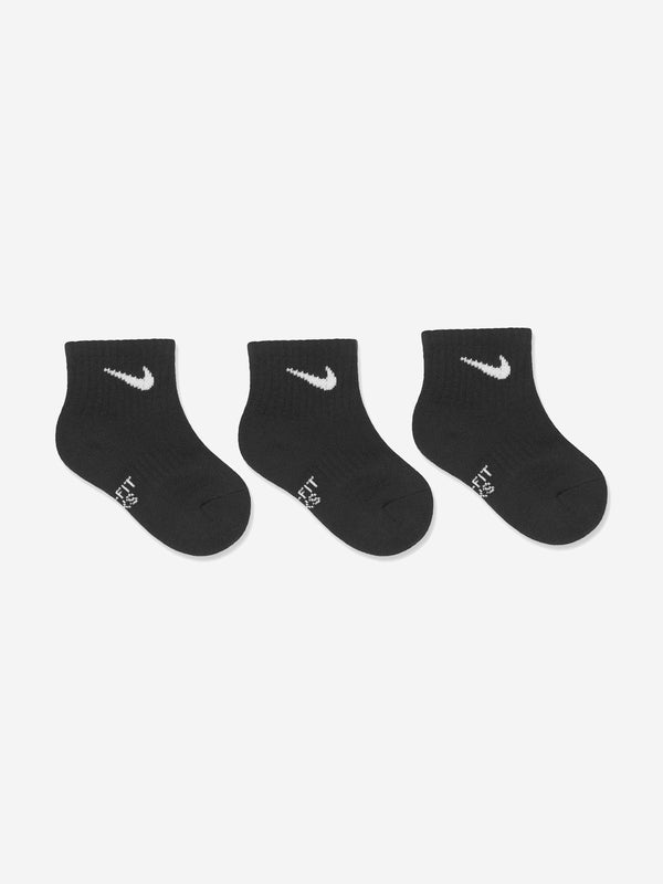 Nike Boys Performance Socks Set in Black