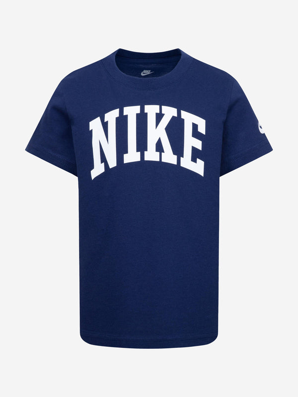 Nike Kids Club Seasonal Jersey T-Shirt in Navy