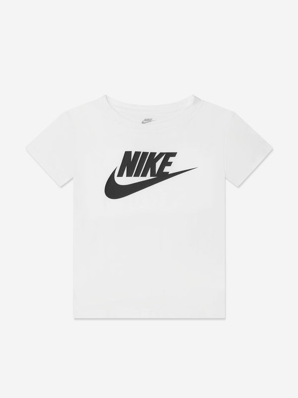 Nike Boys Futura T-Shirt in White