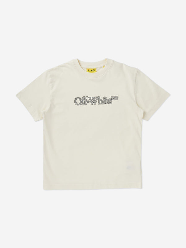 Off-White Kids Big Bookish T-Shirt in White