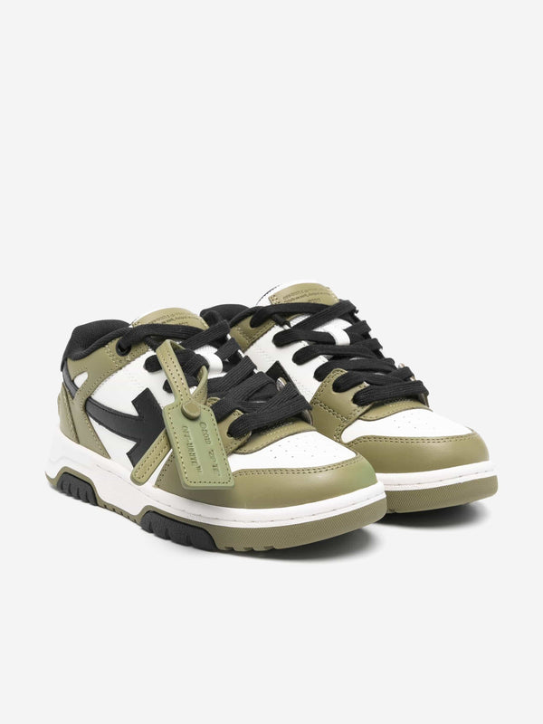 Off-White Kids Out Of Office Trainers in Green