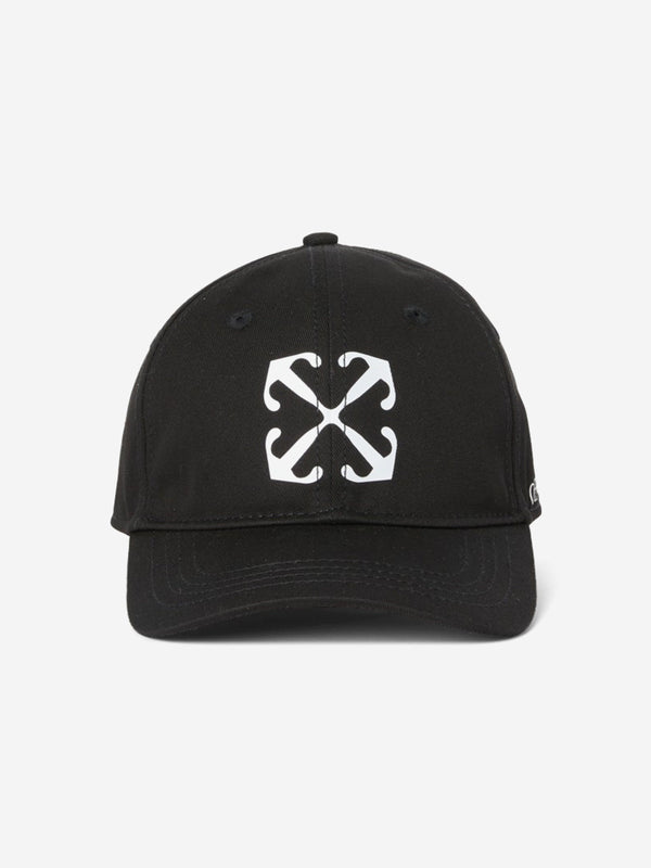 Off-White Kids Arrow Baseball Cap in Black