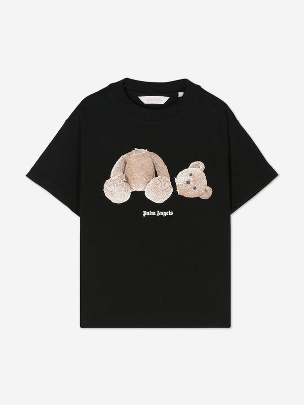 Kids Bear T-Shirt in Black