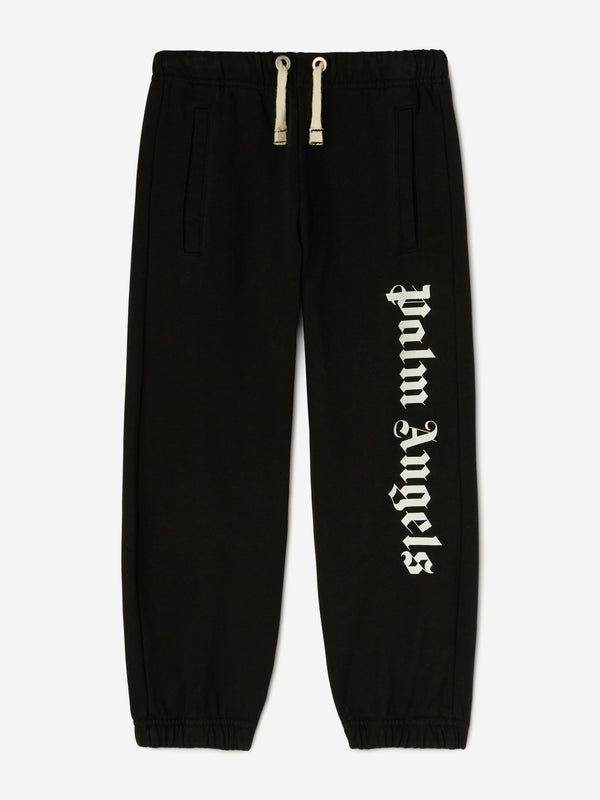 Kids Classic Overlogo Joggers in Black