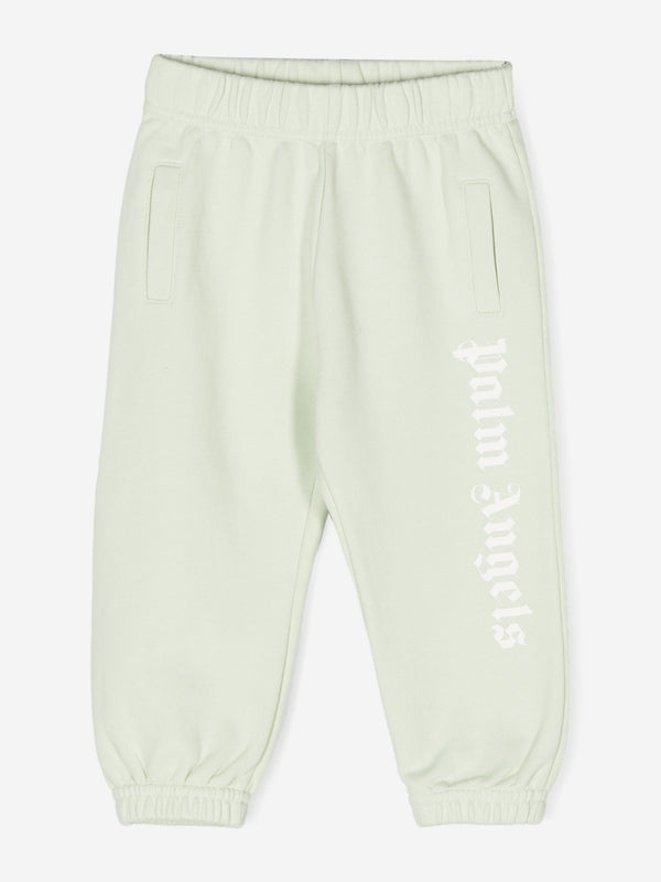 Palm Angels Baby Overlogo Joggers in Green