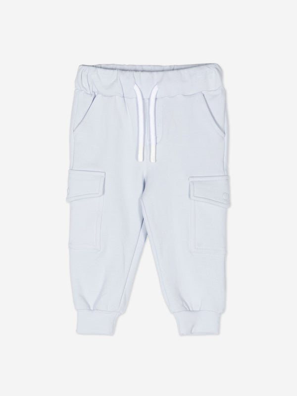 Patachou Baby Boys Cargo Trousers in Blue