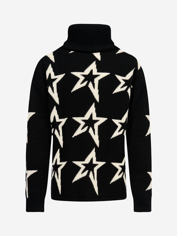 Perfect Moment Girls Stardust Jumper in Black