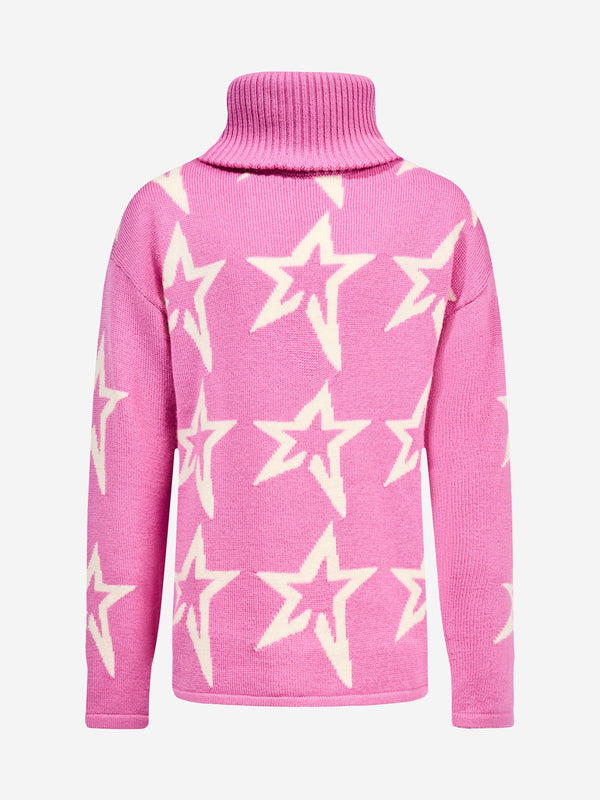 Perfect Moment Girls Stardust Jumper in Pink