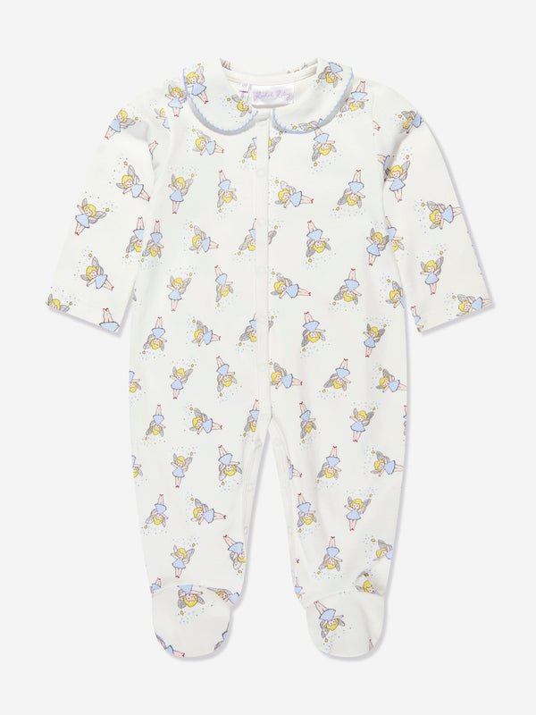 Rachel Riley Baby Girls Fairy Babygrow in White