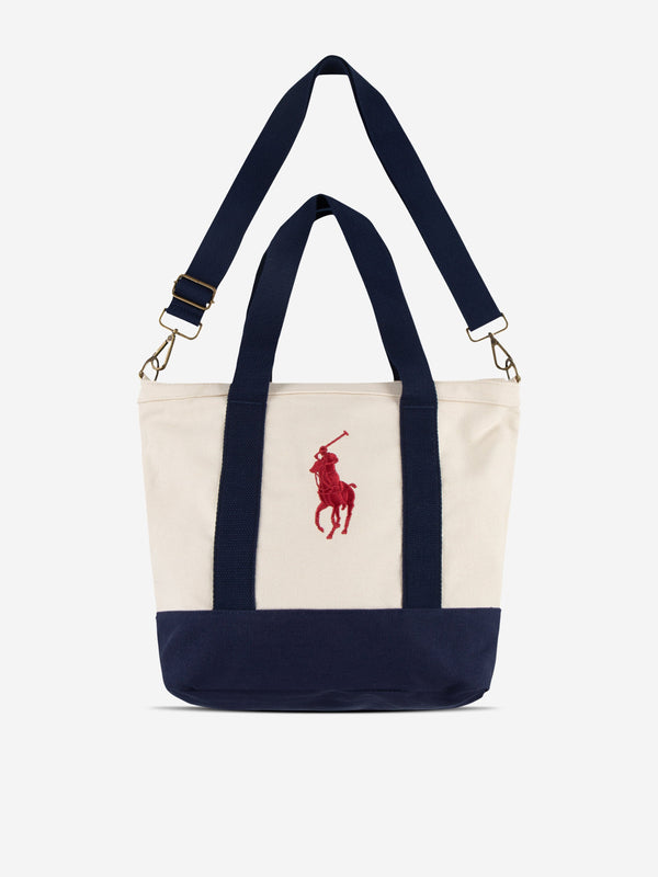 Ralph Lauren Kids Polo Player Tote Bag (W:43cm)