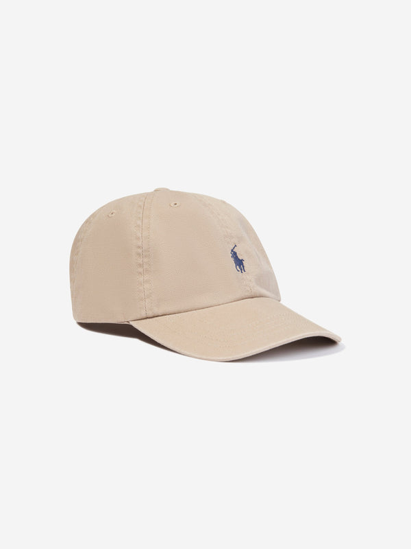 Ralph Lauren Boys Classic Cap in Beige