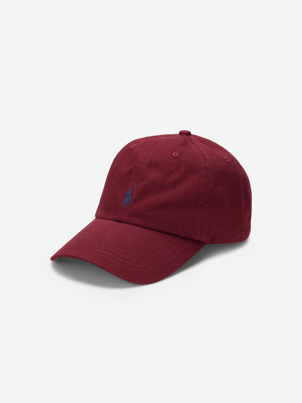 Ralph Lauren Boys Logo Cap in Red