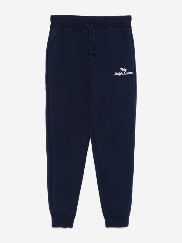 Ralph Lauren Boys Logo Joggers in Navy