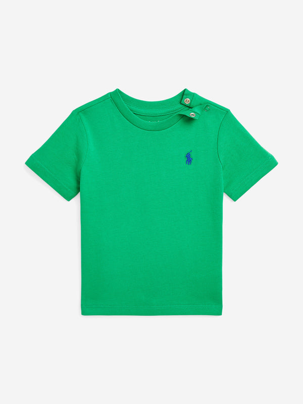 Baby Boys Logo T-Shirt in Green