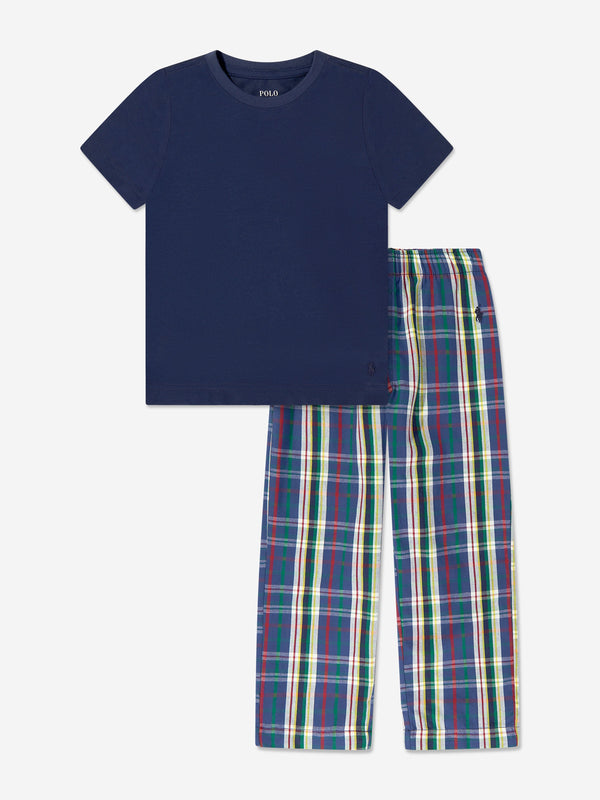 Navy Ralph Lauren Boys' Cozy Pajama Set