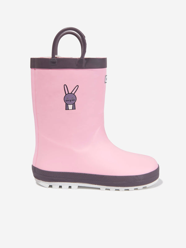 Roarsome Girls Hop Rain Boots in Pink