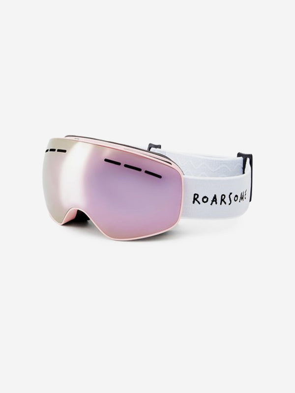 Roarsome Girls Anti-fog Ski Goggles in Pink