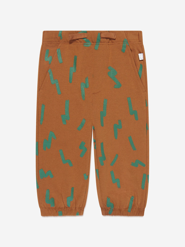 Stella McCartney Baby Boys Joggers in Brown