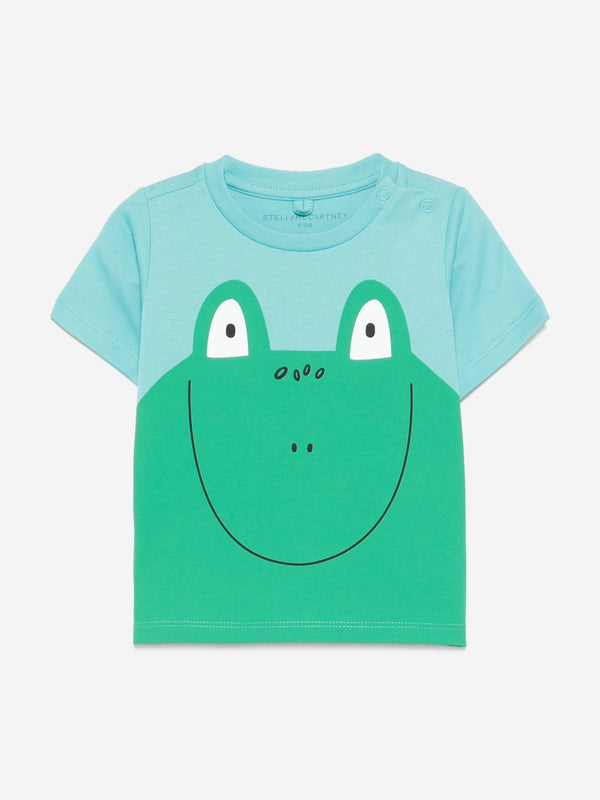 Baby Boys Frog T-Shirt in Green