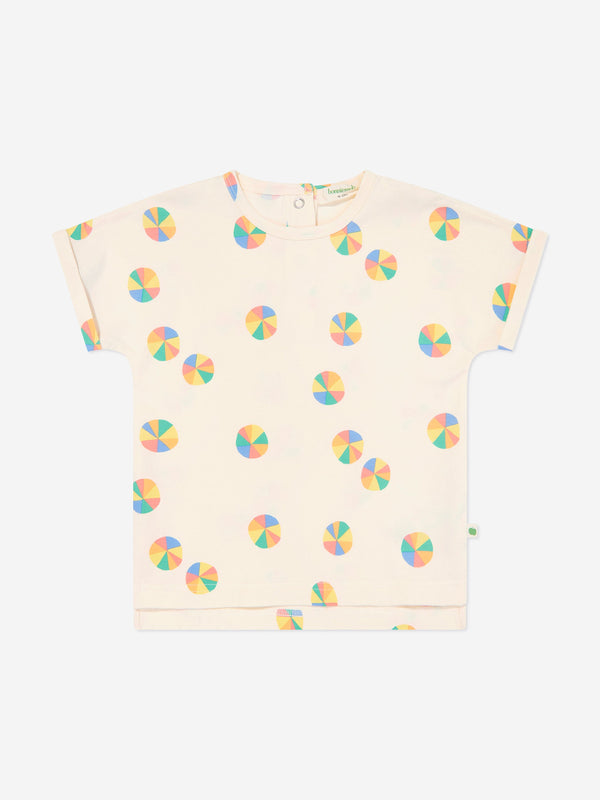 The Bonnie Mob Kids Parasol T-Shirt in Ivory