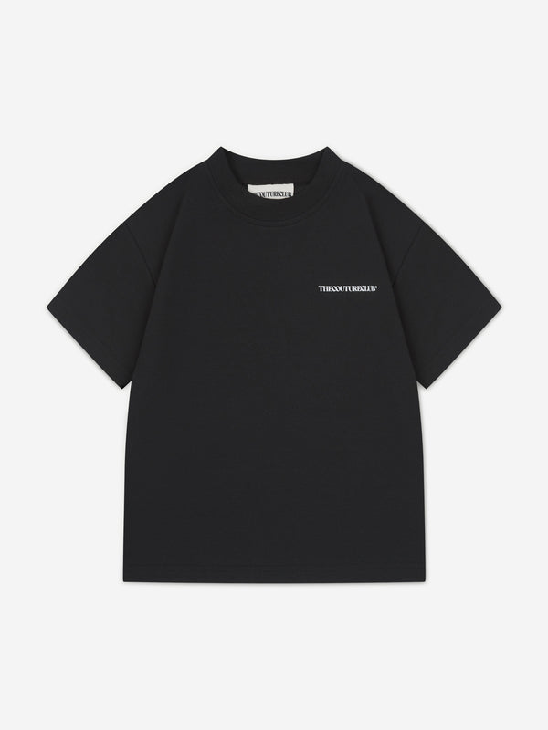 The Couture Club Kids Heavyweight Copyright T-Shirt in Black