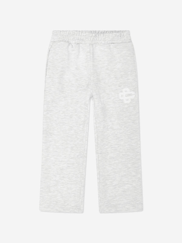 The Couture Club Kids Emblem Applique Joggers in Grey