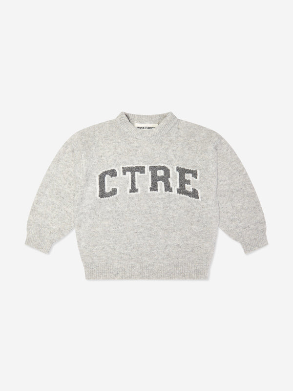 The Couture Club Kids CTRE Sweatshirt in Grey