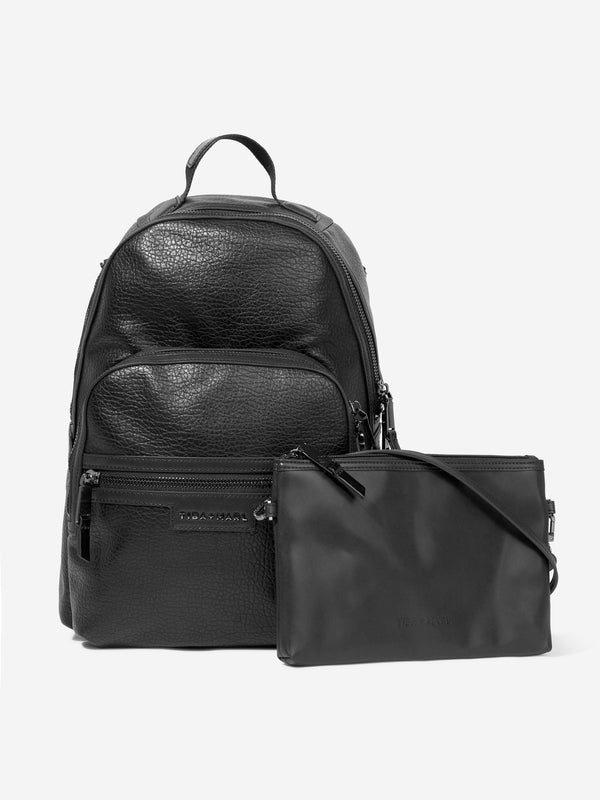 Tiba + Marl Baby Elwood Changing Backpack in Black (42cm)