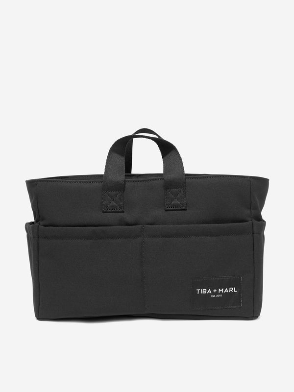 Tiba + Marl Baby The Canvas Organiser Caddy in Black (26cm)