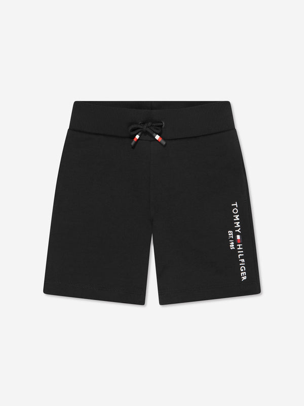 Tommy Hilfiger Boys Essential Sweat Shorts in Black