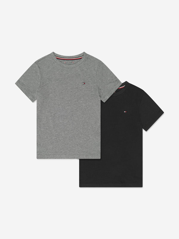 Tommy Hilfiger Boys T-Shirt Set (2 Pack) in Grey