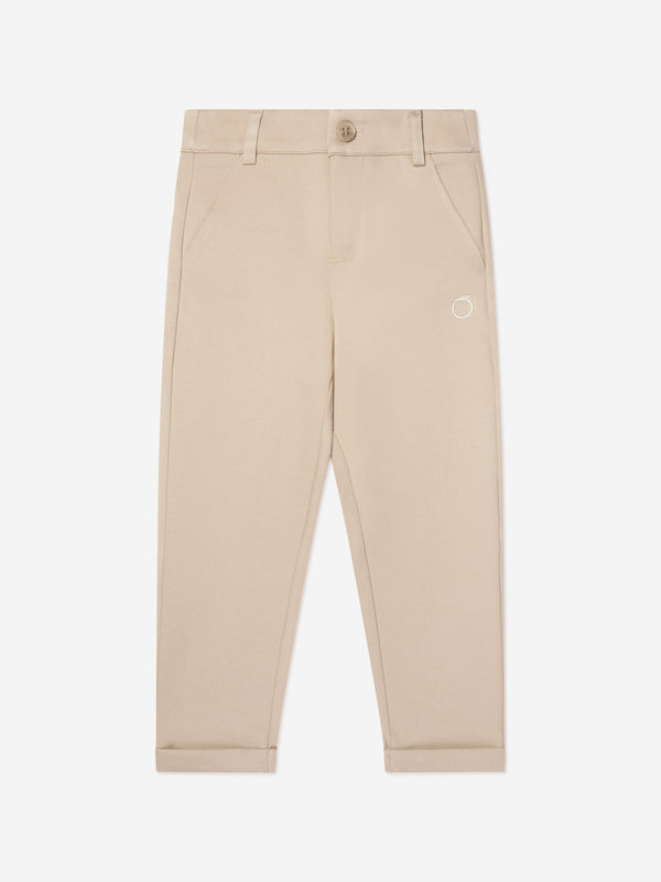 Trussardi Boys Bergil Trousers in Beige