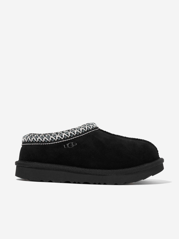 Cozy UGG Kids Tasman II Black Slippers for Ultimate Comfort