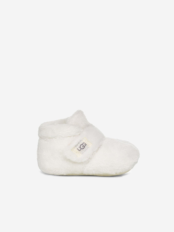 UGG Baby Bixbee Booties in Ivory