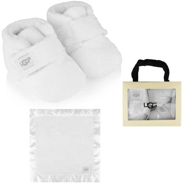 UGG Baby Bixbee And Lovey Gift Set in Ivory