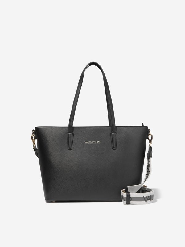 Valentino Girls Zero Shopping Bag in Black (W: 10cm)