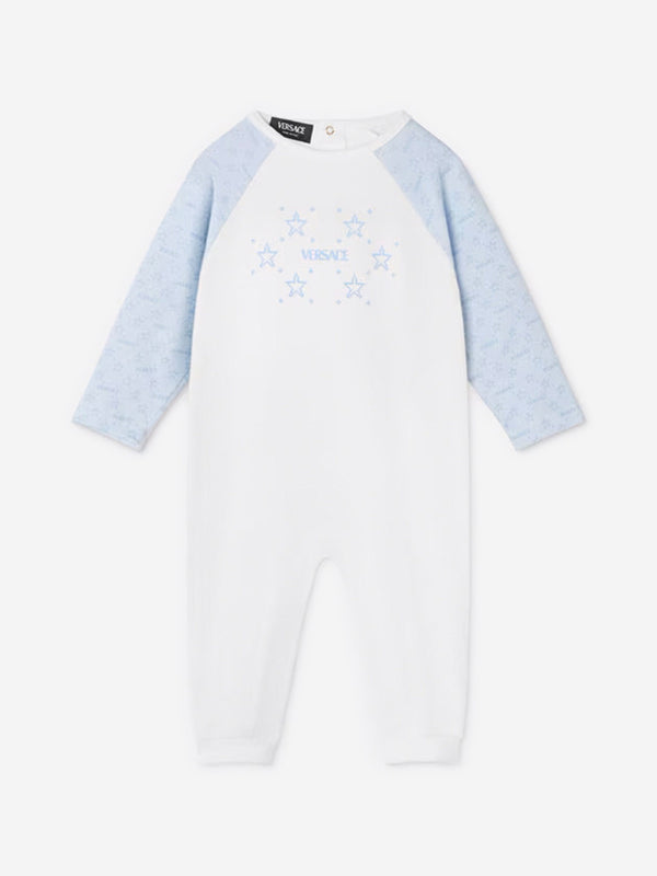 Versace Baby Boys All Hearts Romper in White