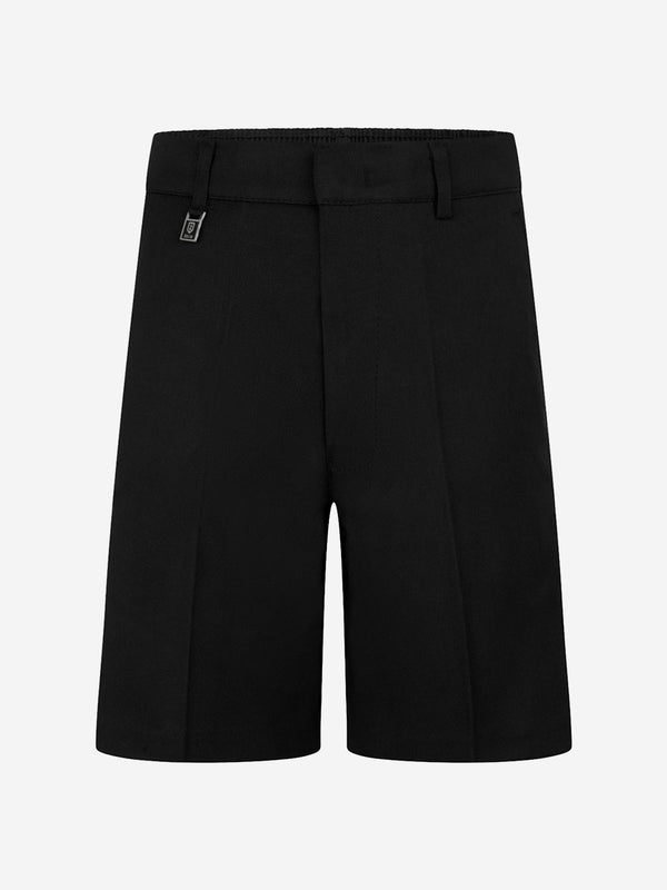 Zeco Kids School Standard Fit Shorts in Black