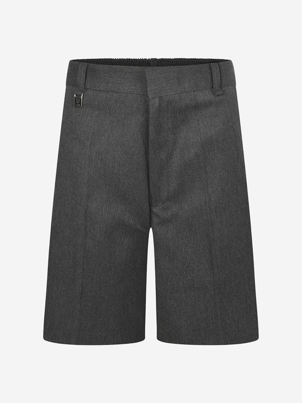 Zeco Kids School Standard Fit Shorts in Grey