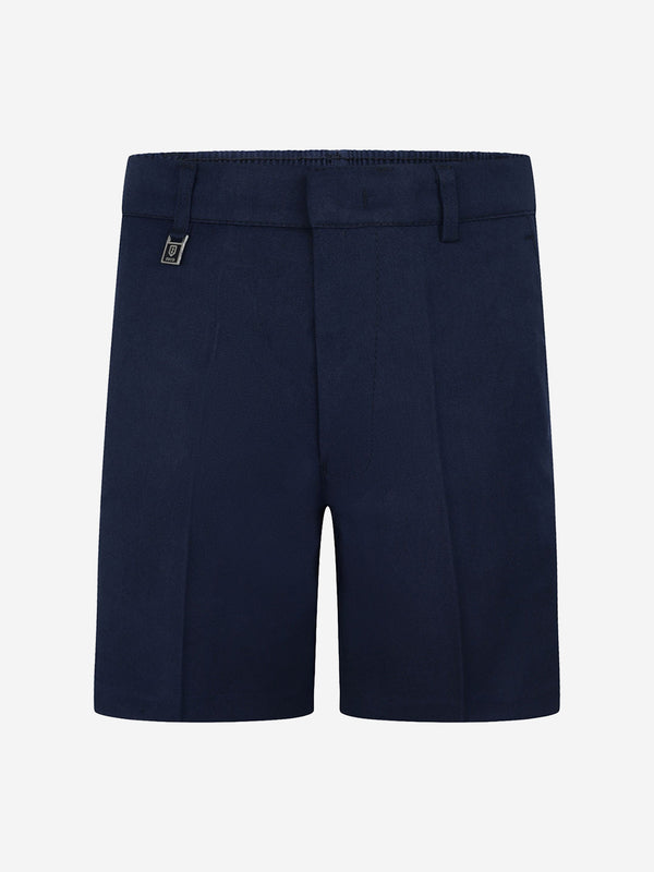 Zeco Kids School Sturdy Fit Shorts in Navy