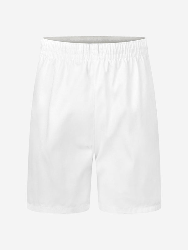 Zeco Kids School Polycotton PE Shorts in White